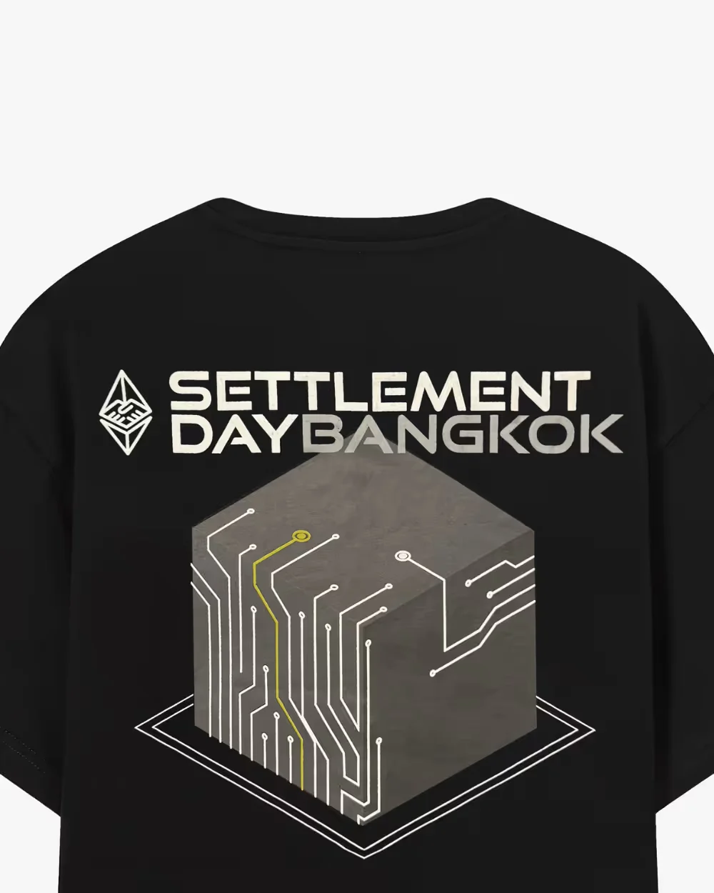 Superchain T-shirt — back view