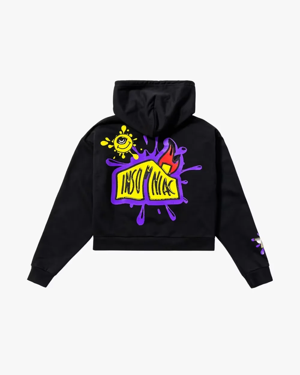 Insomniac Zipper Hoodie — back view