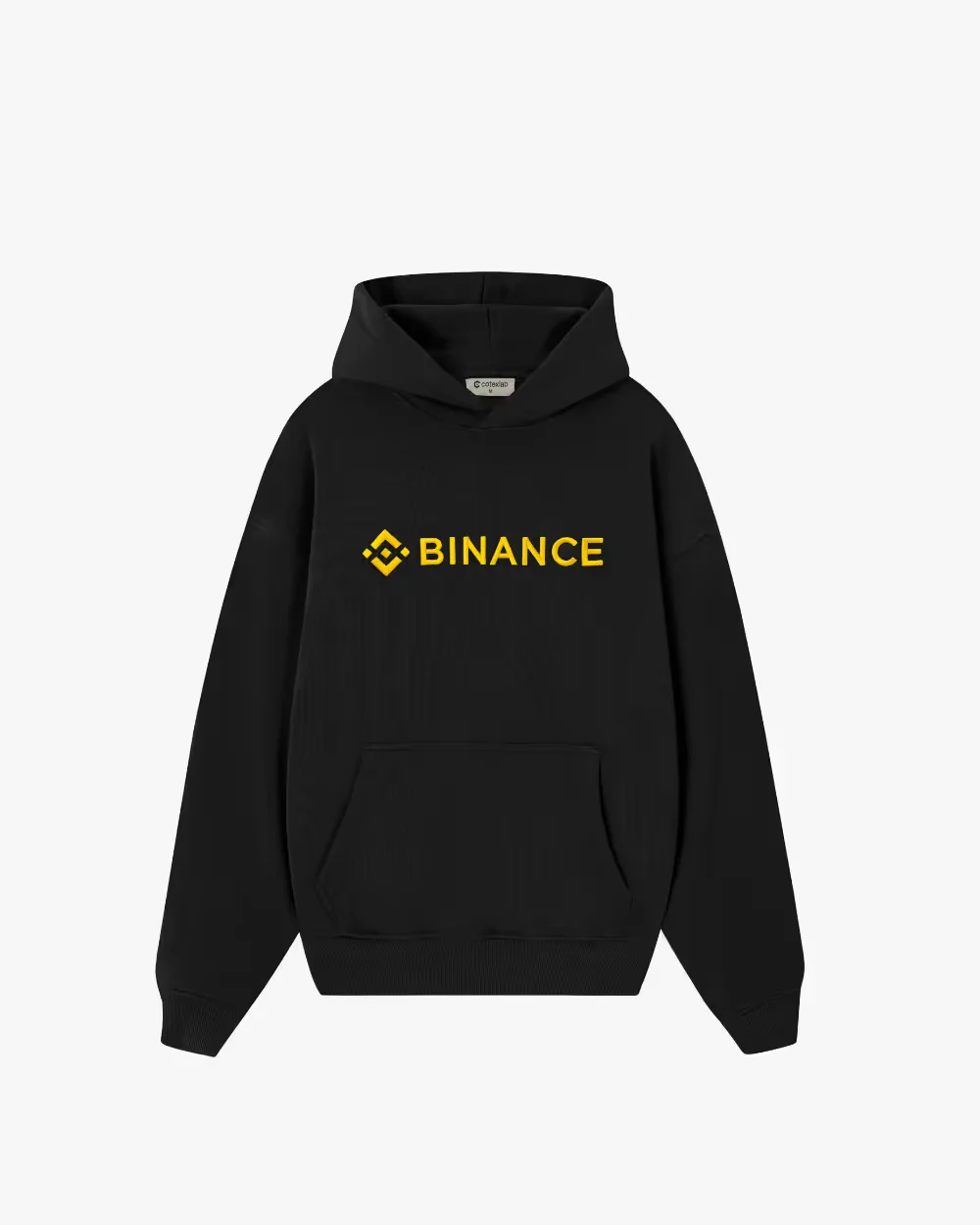 Binance Hoodie Black — front view