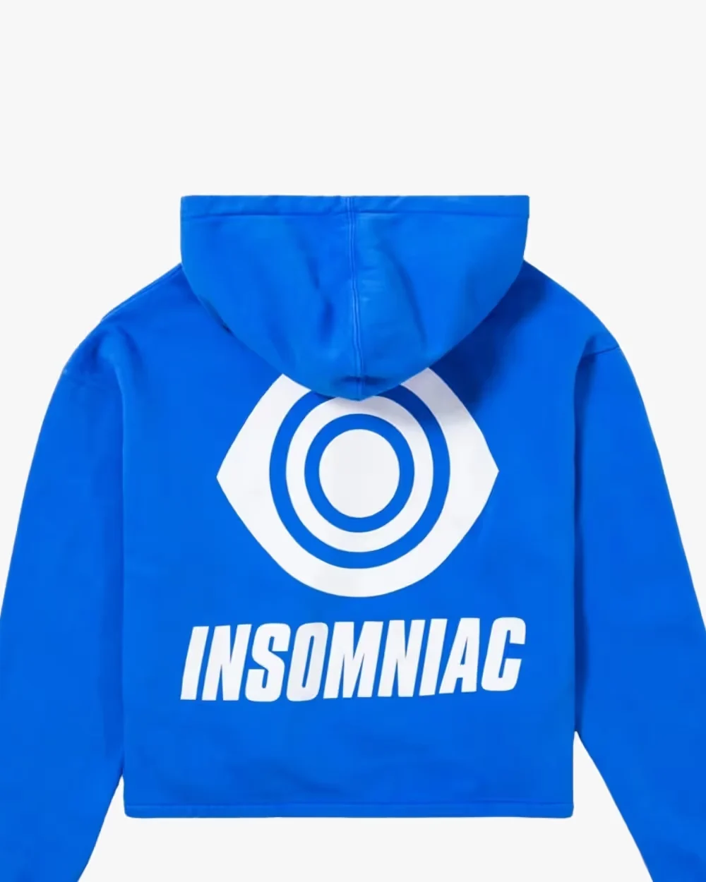 Insomniac Crop Hoodie — back view