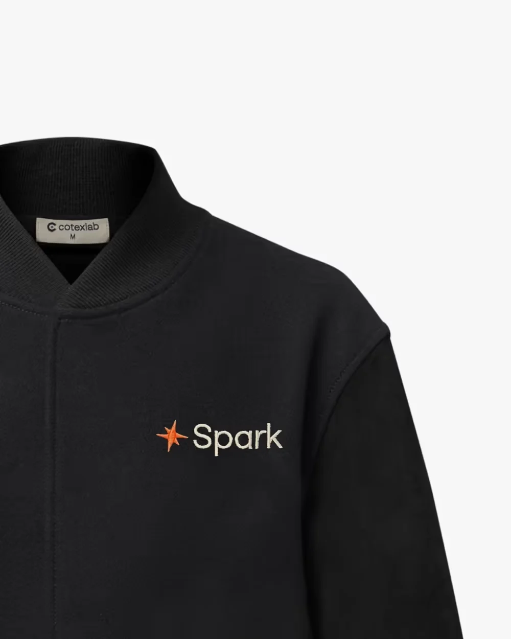 Spark Varsity Jacket — back view
