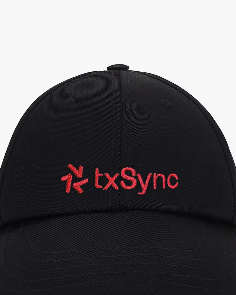 txSync Cap — back view