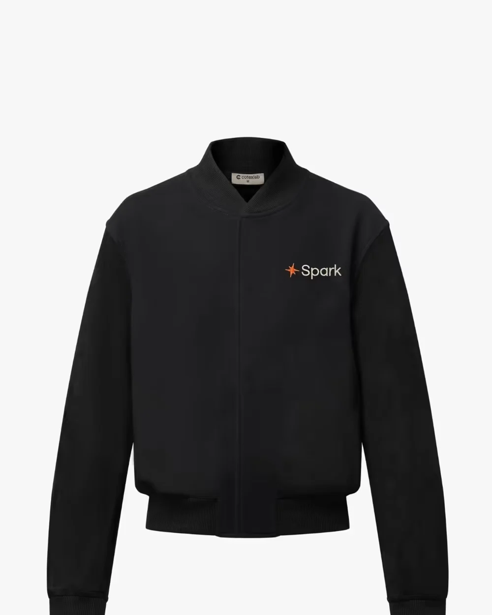 Spark Varsity Jacket — front view