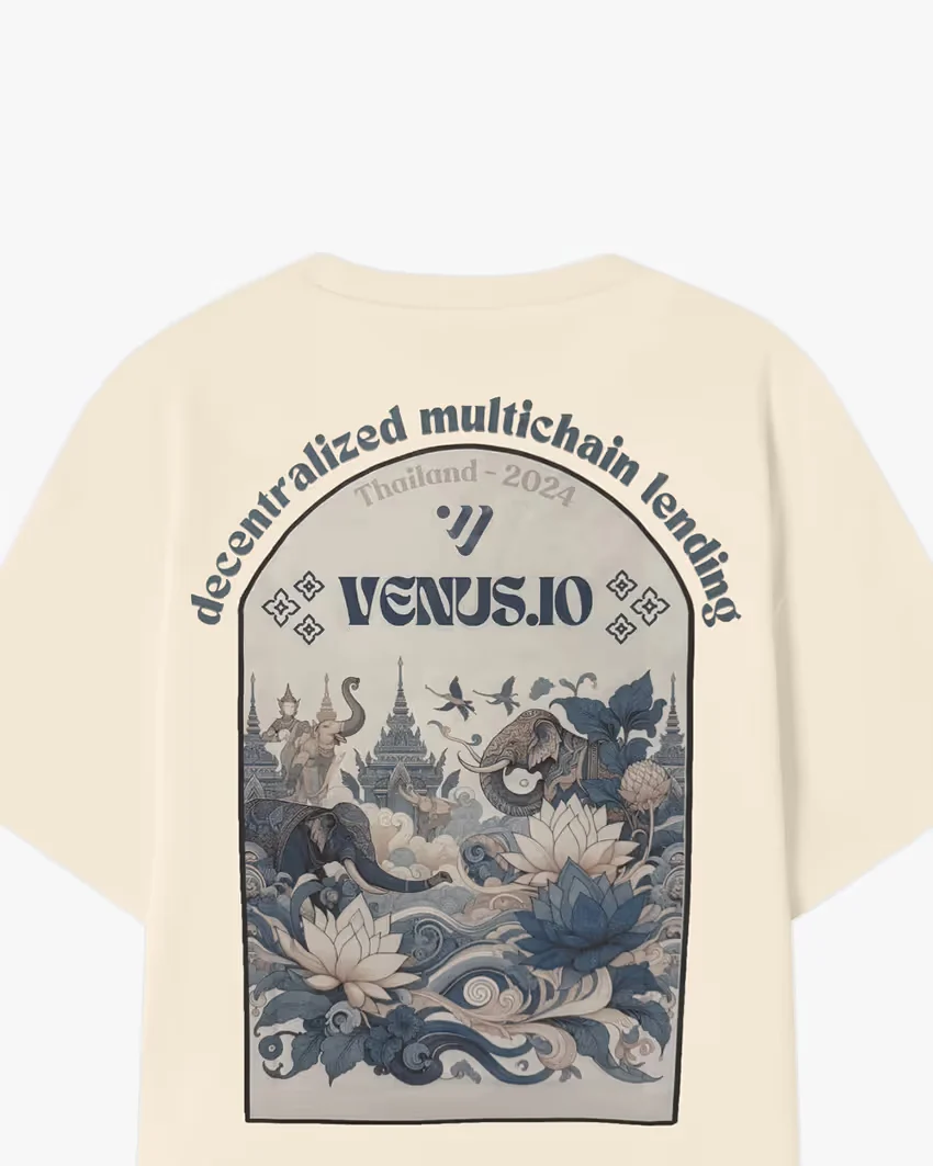 Venus Protocol T-shirt — back view