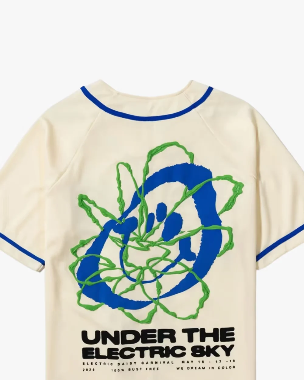 EDC Baseball Jersey — back view